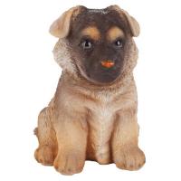German Shepherd Puppy Partner Statue plus freight-DTJQ11223
