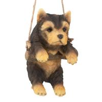 Yorkie Puppy On A Perch plus freight-DTJQ11421
