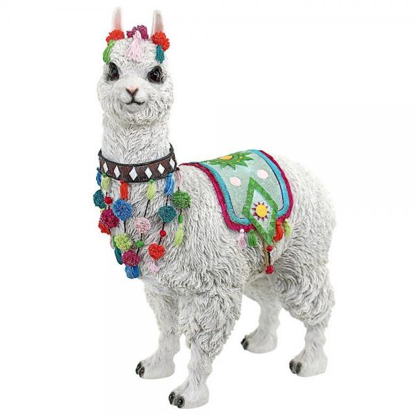 Festive Alpaca Statue plus freight