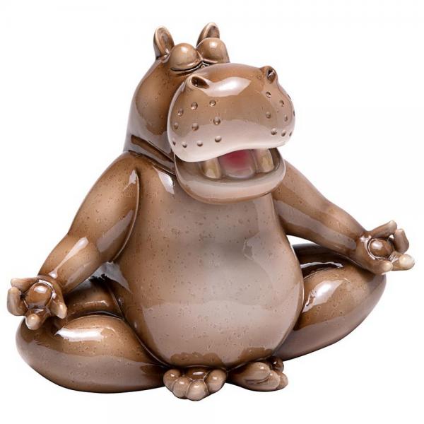 A Ton of Zen Yoga Hippo Statue plus freight