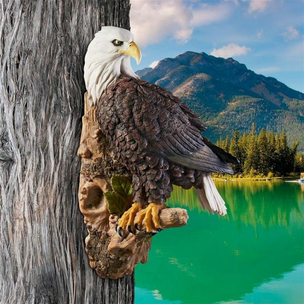 American Bald Eagle Wall Sculpture plus freight