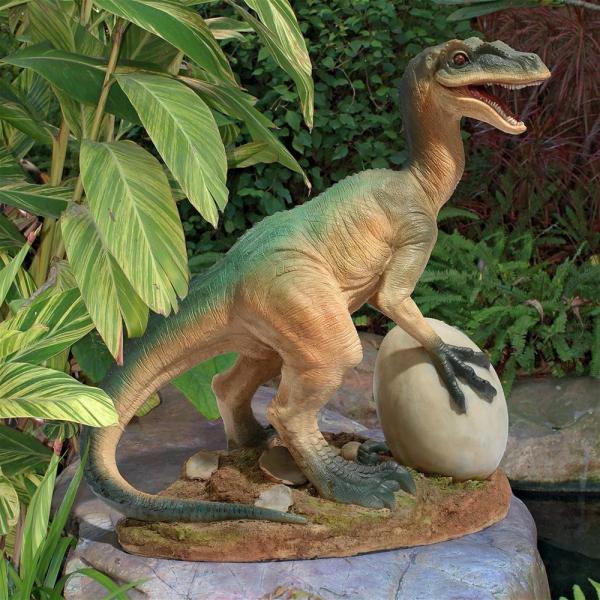 The Egg Beater Raptor Dinosaur Statue plus freight