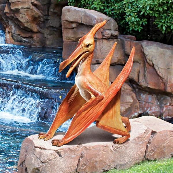 Scaled Pterodactyl Dinosaur Statue plus freight