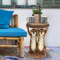 Kalahari Meerkats Side Table plus freight-DTJQ8608