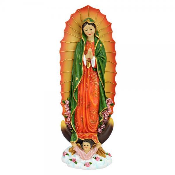 Petite Virgin of Guadalupe Statue plus freight