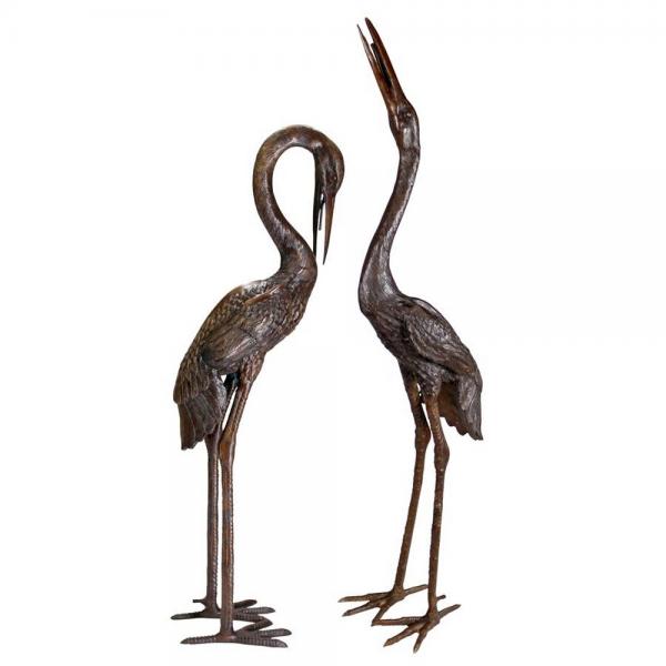 Large Herons Set of 2 plus freight