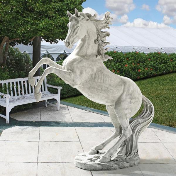 Life Size Unbridled Power Horse Statue plus freight