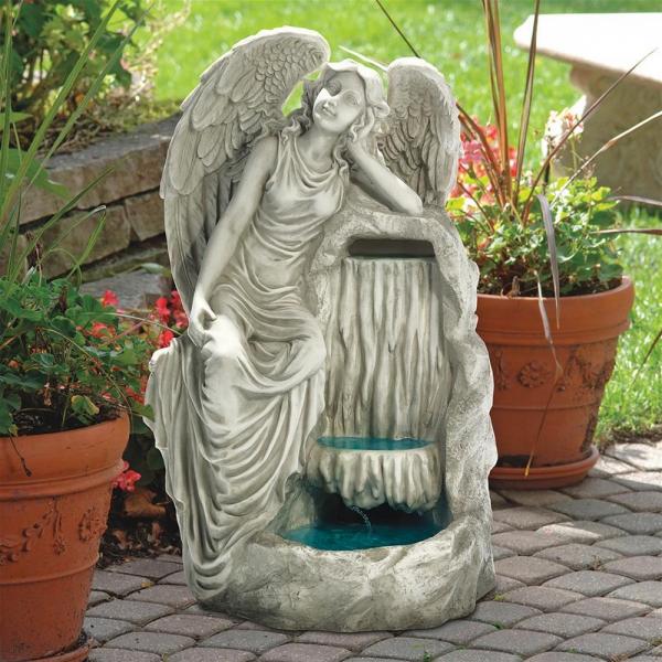Resting Grace Angel Fountain plus freight