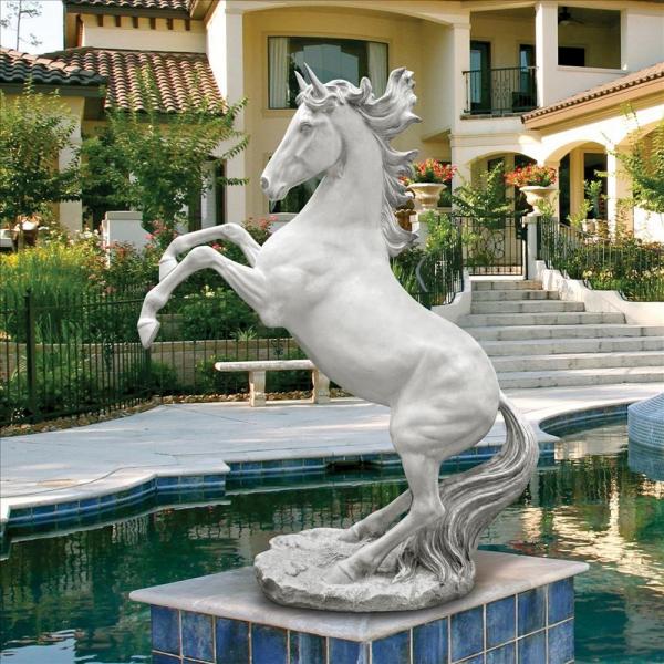 Grande Unbridled Power Horse Statue plus freight