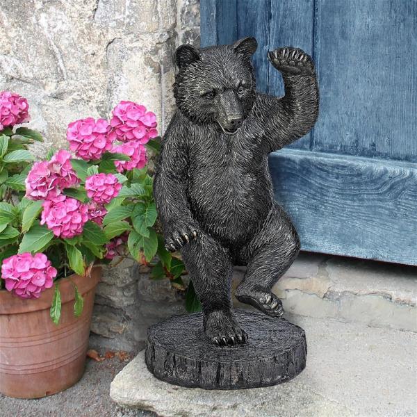 The Bear Dance Garden Statue plus freight