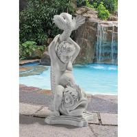 Boy On Dolphin Classical Garden Statue plus freight-DTKY71209