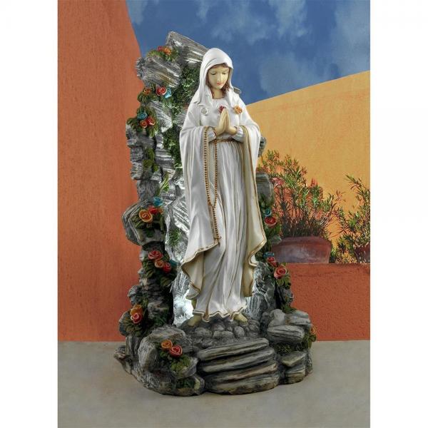 Blessed Virgin Mary Illuminated Statue plus freight