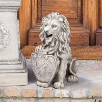 Right Castello Di Rocca Lion Statue plus freight-DTLY372882