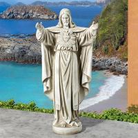 Sacred Heart of Jesus Garden Statue plus freight-DTLY712152