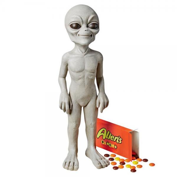 Small Out of This World Alien Statue plus freight
