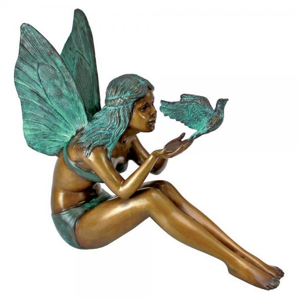 Bird Fairy Bronze Statue plus freight