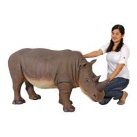 Grand Scale Rhinocerous Statue plus freight-DTNE110083