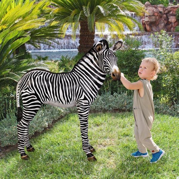 Grand Scale Zebra Foal Statue plus freight