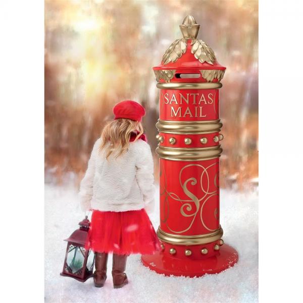 Santas North Pole Holiday Mailbox plus freight