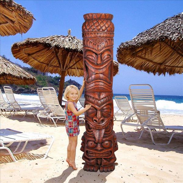 Grand Island Tiki Totem Statue plus freight