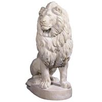 Stately Chateau Lion Statue Left plus freight-DTNE1602745