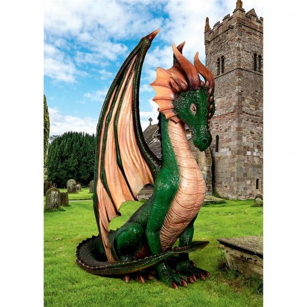 The Giant Papplewick Boggs Dragon Statue plus freight