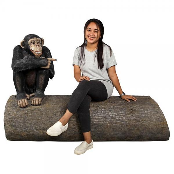 Monkey See Monkey Do Chimpanzee Bench plus freight