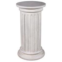 Roman Doric Column Fluted Plinth Large plus freight-DTNE200054