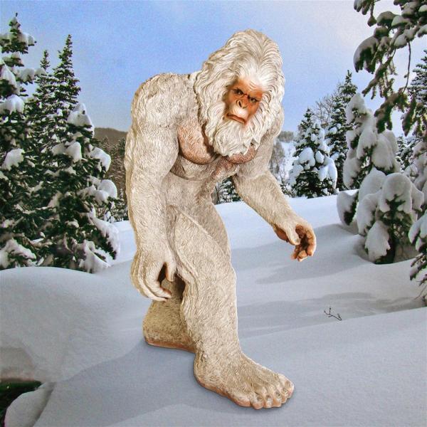 Life Size Abominable Snowman Yeti Statue plus freight