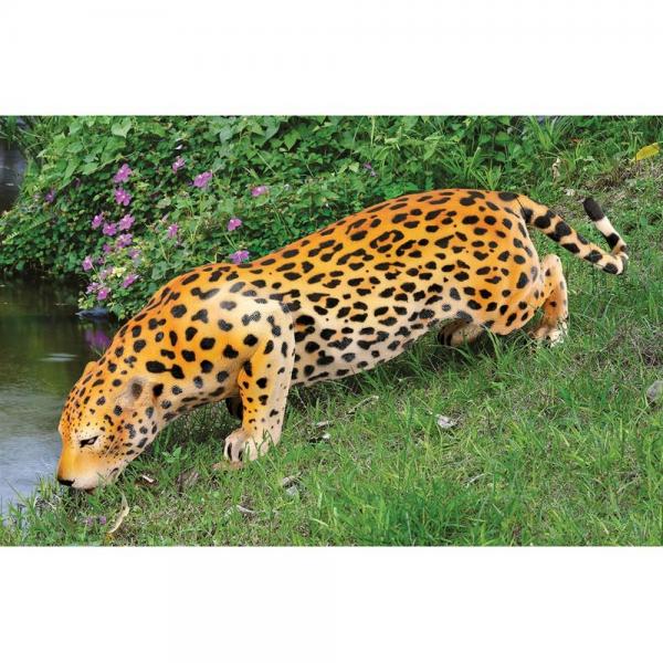 Prowling Spotted Leopard Statue plus freight