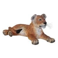 Lion Cub Lying Down plus freight-DTNE80116