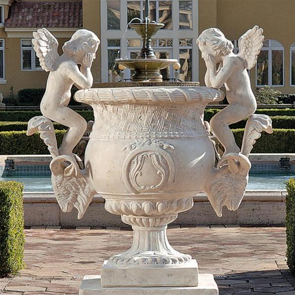 Versailles Cherub Urn plus freight