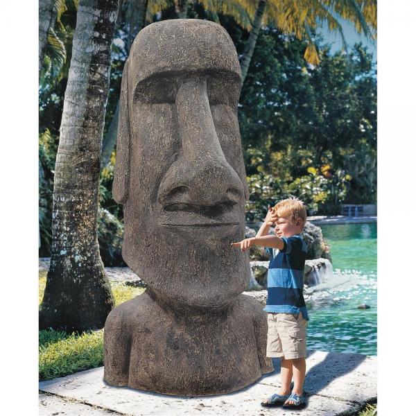 Giant Easter Island Moai Head plus freight