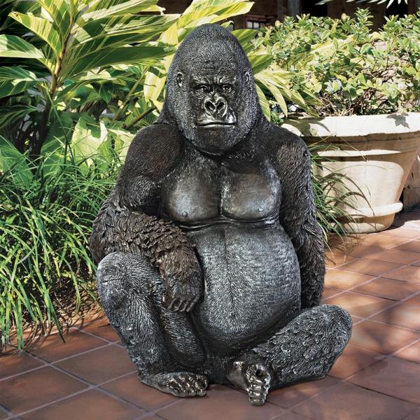 Western Lowland Gorilla Statue plus freight