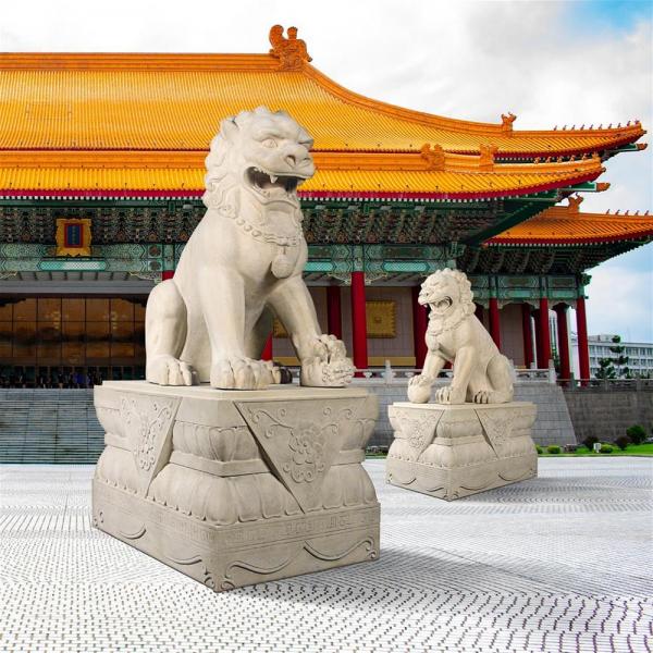 Female Foo Dogs With Plinth plus freight