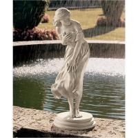 Windblown Maiden Statue plus freight-DTNG31127