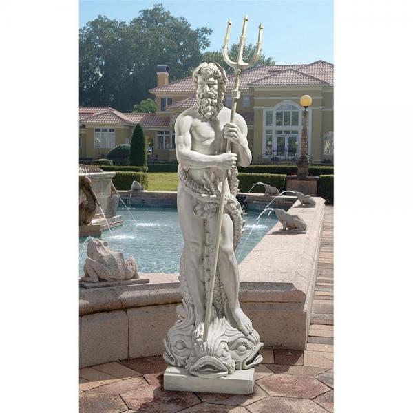 Poseidon God of Thesea Statue plus freight