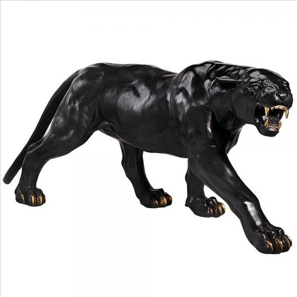 Black Panther Predator Bronze Statue plus freight