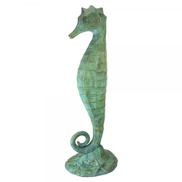 Seahorse Bronze Garden Statue plus freight