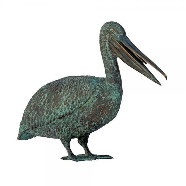 Pelican Wharf Cast Bronze Piped Statue plus freight