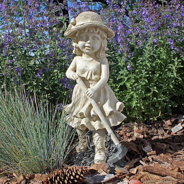 Medium Rebecca Gardener Girl Statue plus freight