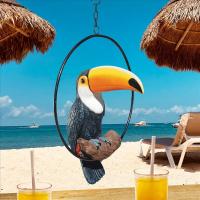 Touco The Toucan On Ring Statue plus freight-DTQL11170