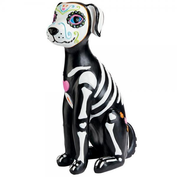 El Perro Sugar Skull Dog Statue plus freight