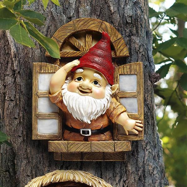 Window Gnome Tree Sculpture plus freight