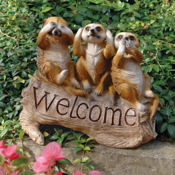 Meerkat Menagerie Welcome Sign plus freight