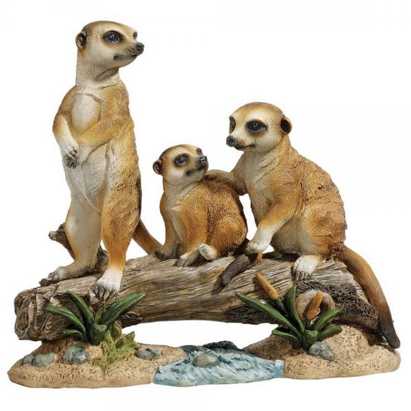 The Meerkat Clan Statue plus freight