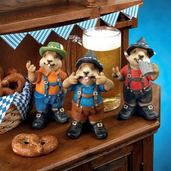 Oktoberfest Muskrats Beer Buddy Trio plus freight