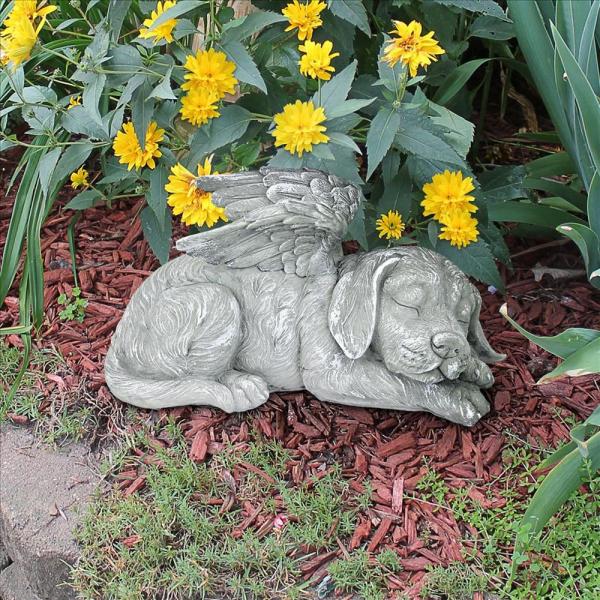 Dog Angel Memorial Statue plus freight