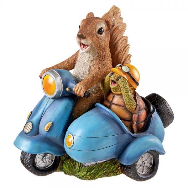 Born To Be Wild Squirrel On Motorcycle plus freight