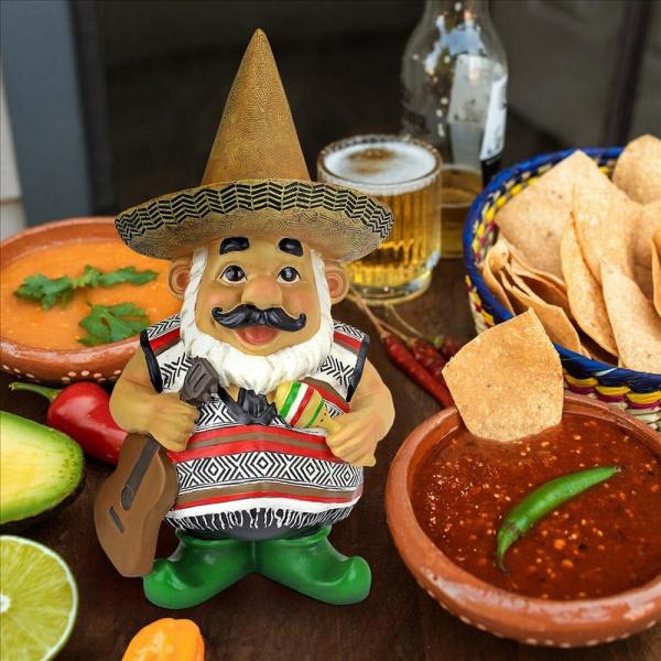 Pancho The Mariachi Garden Gnome Statue plus freight